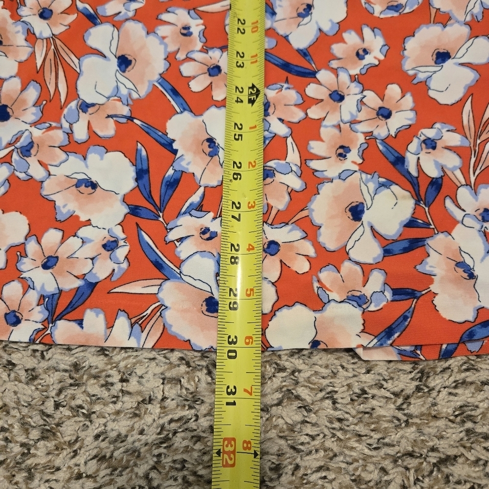 Tommy Hilfiger Multicolor Petite Floral A Line Sleeveless Dress Size 2P - Picture 5 of 8